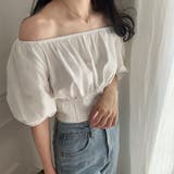 2wayオフショル半袖トップス | LAUIR | 詳細画像6