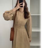 ウエスト切替タックロングワンピース | LAUIR | 詳細画像31