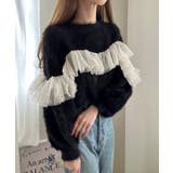 フリルチュールシャギーニット | LAUIR | 詳細画像7 