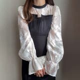 FILLOU レースドッキングマーメイドワンピース | JUNOAH | 詳細画像2