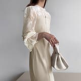 FILLOU レースドッキングマーメイドワンピース | JUNOAH | 詳細画像17