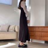 FILLOU レースドッキングマーメイドワンピース | JUNOAH | 詳細画像5