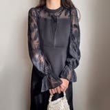 FILLOU レースドッキングマーメイドワンピース | JUNOAH | 詳細画像6