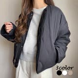 FILLOU リバーシブルキルティングボアショートジャケット | JUNOAH | 詳細画像1