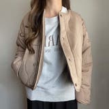 FILLOU リバーシブルキルティングボアショートジャケット | JUNOAH | 詳細画像11