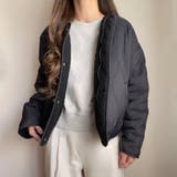 FILLOU リバーシブルキルティングボアショートジャケット | JUNOAH | 詳細画像2