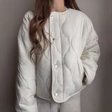 FILLOU リバーシブルキルティングボアショートジャケット | JUNOAH | 詳細画像8