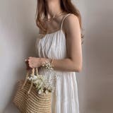 FILLOU マジョルカシャーリングキャミワンピース | JUNOAH | 詳細画像5 