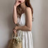 FILLOU マジョルカシャーリングキャミワンピース | JUNOAH | 詳細画像6 