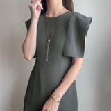 FILLOU スクエアスリーブタイトワンピース【ペチスカートセット】 | JUNOAH | 詳細画像5 