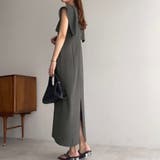 FILLOU スクエアスリーブタイトワンピース【ペチスカートセット】 | JUNOAH | 詳細画像8 