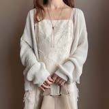 FILLOU ジャガード裾フレアキャミワンピース | JUNOAH | 詳細画像11 