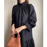 FILLOU フリルカラーフレアワンピース | JUNOAH | 詳細画像1 