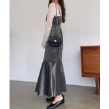 FILLOU フロントデザインぺロアキャミワンピース | JUNOAH | 詳細画像10 