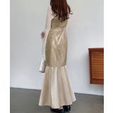 FILLOU フロントデザインぺロアキャミワンピース | JUNOAH | 詳細画像8 