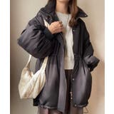 FILLOU 中綿スタンドネックドロストコート | JUNOAH | 詳細画像1