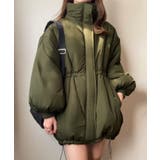 FILLOU 中綿スタンドネックドロストコート | JUNOAH | 詳細画像15