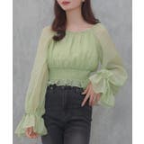 CENEA 2way袖リボンスクエアネックブラウス | JUNOAH | 詳細画像7