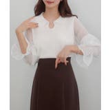 CENEA シアーキャンディースリーブニット | JUNOAH | 詳細画像2 