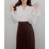 CENEA シアーキャンディースリーブニット | JUNOAH | 詳細画像3 