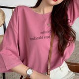 ハーフスリーブプリントプリントビッグTシャツ 韓国ファッション | JUNOAH | 詳細画像9 