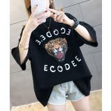 プリントビッグTシャツ 韓国ファッション 春 | JUNOAH | 詳細画像6 