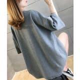 プリントビッグTシャツ 韓国ファッション 春 | JUNOAH | 詳細画像7 