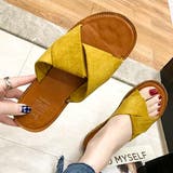 ぺたんこサンダル サンダル 韓国ファッション | JUNOAH | 詳細画像5 