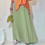 ミント | プリーツロングスカート スカート プリーツ 韓国ファッション | JUNOAH