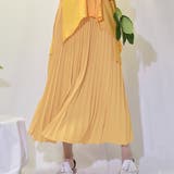 ライトベージュ | プリーツロングスカート スカート プリーツ 韓国ファッション | JUNOAH