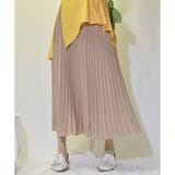 ブラウン | プリーツロングスカート スカート プリーツ 韓国ファッション | JUNOAH