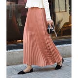ピンク | プリーツロングスカート スカート プリーツ 韓国ファッション | JUNOAH
