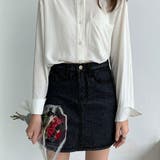 デニムミニスカート | AMOUR BOX | 詳細画像6 