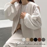 Louere ギャザーボリュームスリーブブラウス | Louere | 詳細画像1