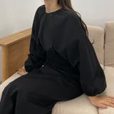 Louere ギャザーボリュームスリーブブラウス | Louere | 詳細画像12