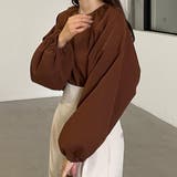 Louere ギャザーボリュームスリーブブラウス | Louere | 詳細画像17