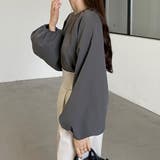 Louere ギャザーボリュームスリーブブラウス | Louere | 詳細画像19