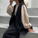 Louere ギャザーボリュームスリーブブラウス | Louere | 詳細画像22