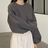 Louere ギャザーボリュームスリーブブラウス | Louere | 詳細画像26