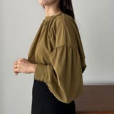 Louere スタンドカラーギャザーブラウス | Louere | 詳細画像26