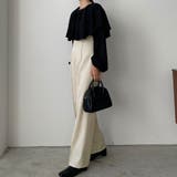 Louere ハイウエストストレートピンタックパンツ | Louere | 詳細画像12 