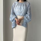 Louere キャンディースリーブフラワートップス | Louere | 詳細画像27 