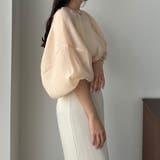 Louere ラグランボリュームスリーブシアートップス | Louere | 詳細画像18 