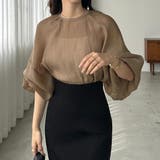 Louere ラグランボリュームスリーブシアートップス | Louere | 詳細画像12 