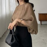 Louere ラグランボリュームスリーブシアートップス | Louere | 詳細画像13 