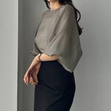 Louere ラグランボリュームスリーブシアートップス | Louere | 詳細画像22 