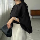 Louere ラグランボリュームスリーブシアートップス | Louere | 詳細画像9 