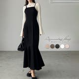 Louere アシメストラップマーメイドキャミワンピース | Louere | 詳細画像1 