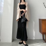 Louere アシメストラップマーメイドキャミワンピース | Louere | 詳細画像18 