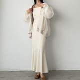 Louere アシメストラップマーメイドキャミワンピース | Louere | 詳細画像2 